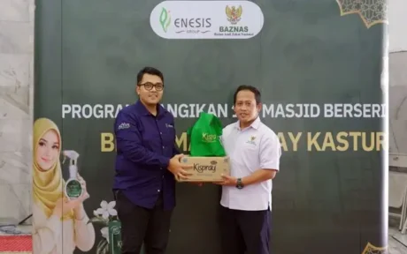 Sinergi Baznas dan Enesis Group: Program ‘Wangikan 100 Masjid Berseri’ Bikin Ibadah Makin Nyaman