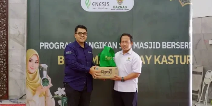 Sinergi Baznas dan Enesis Group: Program ‘Wangikan 100 Masjid Berseri’ Bikin Ibadah Makin Nyaman
