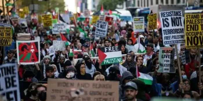 Peringatan 78 Tahun Nakba Palestina: Ribuan Warga AS Turun ke Jalan Tuntut Hak Kembali