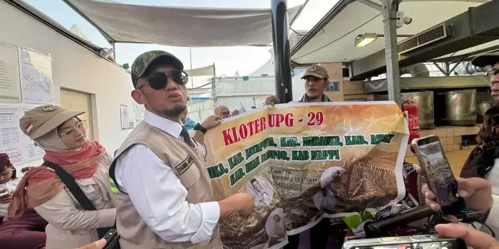 Wamenhaj Cek Tenda di Mina: Pastikan Tak Ada KBIHU Patok Kaveling Jelang Puncak Haji